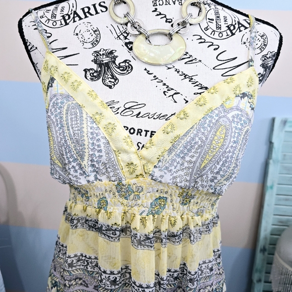 Wet Seal Yellow Boho Cami - Picture 4 of 7